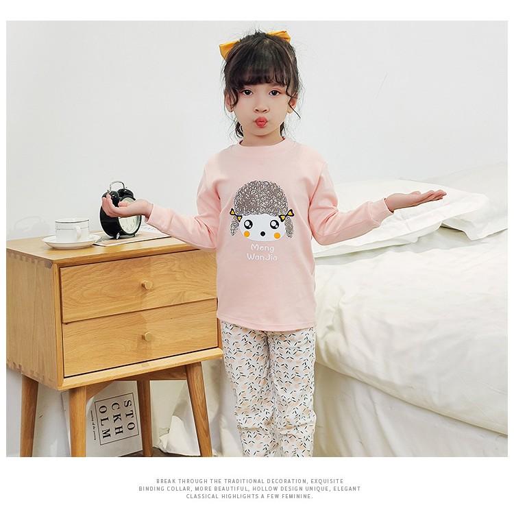 Bộ Cotton Thu Đông cho bé trai bé gái hình ngộ nghĩnh