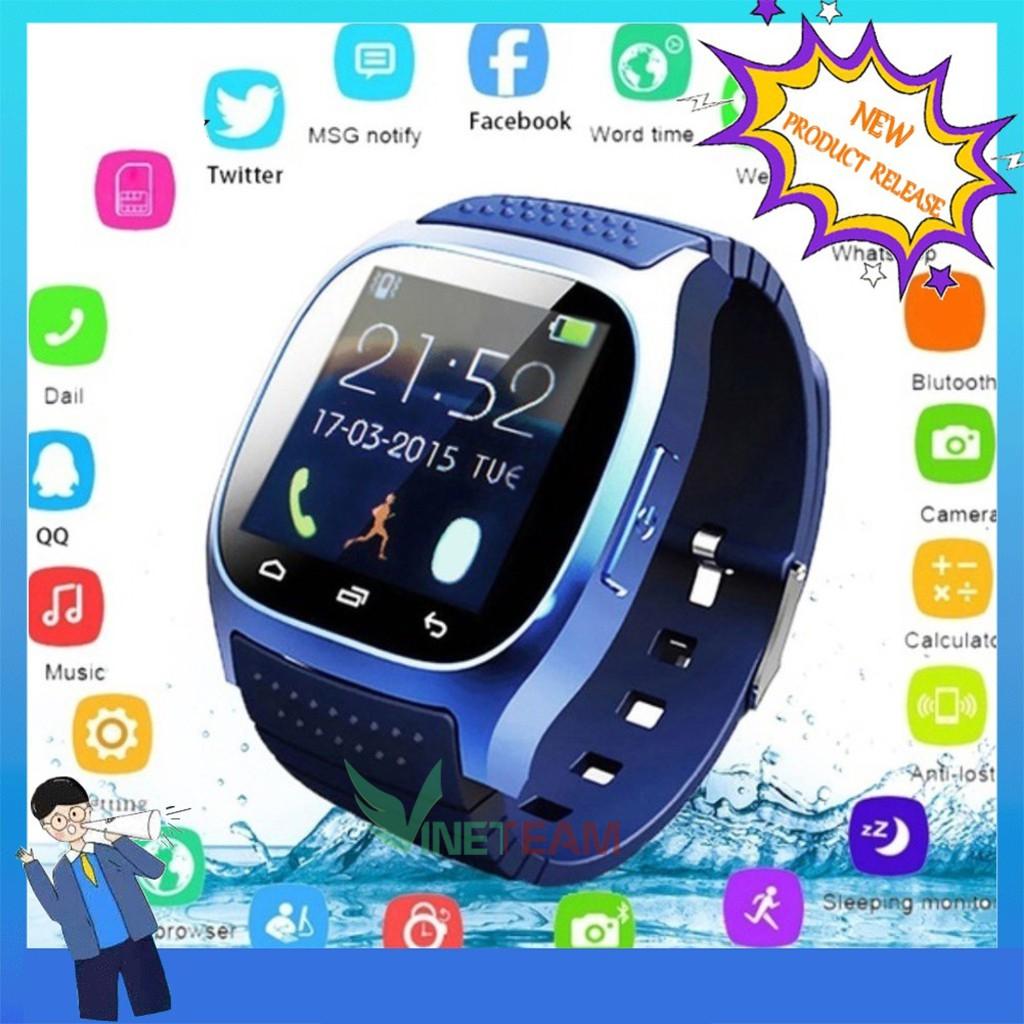 ❃POP- M26 Đồng Hồ Thông Minh Chống Thấm Nước Kết Nối Điện Thoại Android / IOS -dc3313