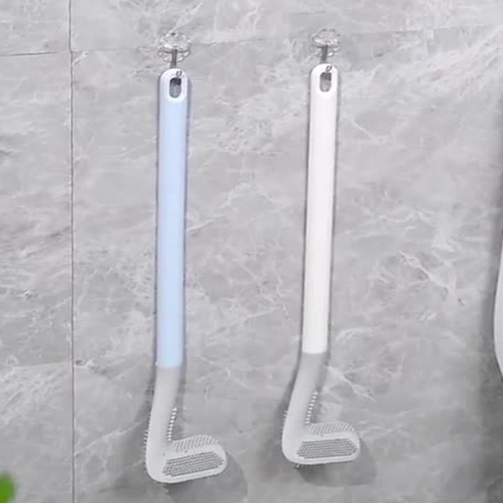 Chổi Cọ Nhà Vệ Sinh, Cây Cọ Toilet - Bồn Cầu Bằng Silicon Siêu Sạch Và Tiện Lợi