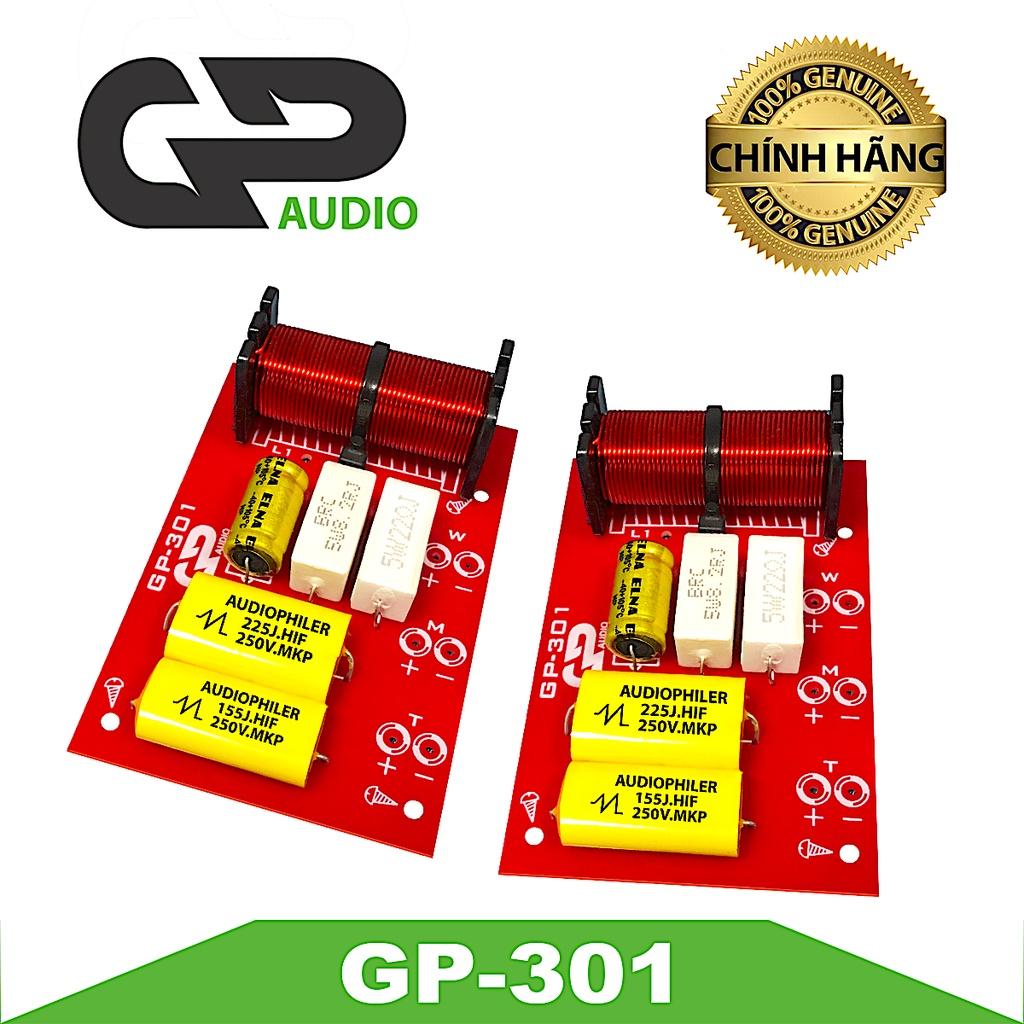 Mạch phân tần GP Audio GP-301 cho Loa nghe nhạc, Karaoke, Loa kéo - Sử dụng 100% tụ Audiophiler chất lượng cao