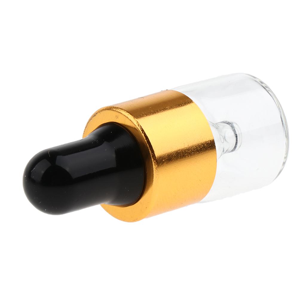 20 Set Glass 1ml 2ml 3ml Essential Oils Refillable Empty Bottles with Dropper Pipette for Perfume Aromatherapy