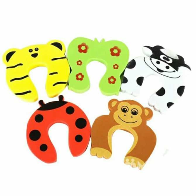 Combo 05 miếng xốp chặn cửa hình thú đáng yêu