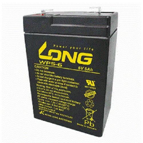 Ắc Quy LONG 6V 5Ah – WP5-6 - Ắc Quy Cho UPS, Inverter, Cân Điện Tử