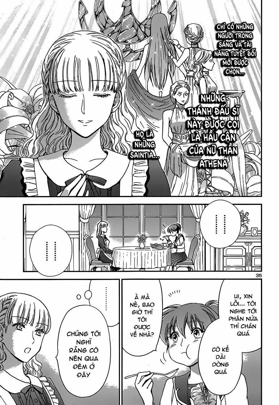 áo giáp vàng: nữ thánh đấu sĩ chapter 2 38