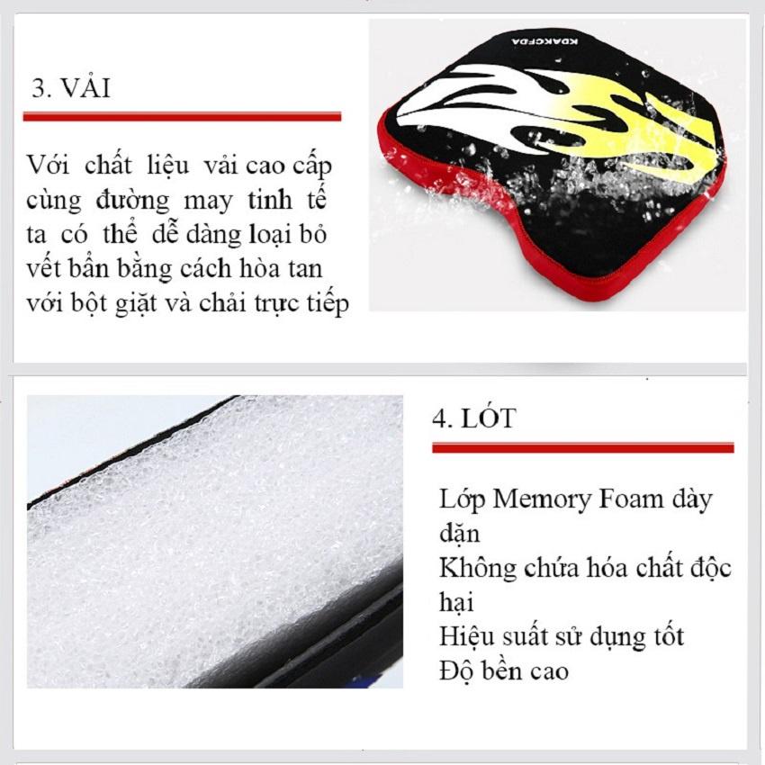 Đệm Thùng Câu Đài Cao Cấp Chất Liệu Memory Foam êm ái PK51- Sanami Fishing Store