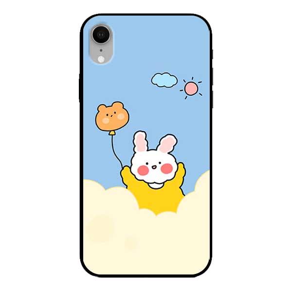 Ốp lưng dành cho iPhone X / Xs / Xs Max / Xr - Thỏ Mây Vui Vẻ
