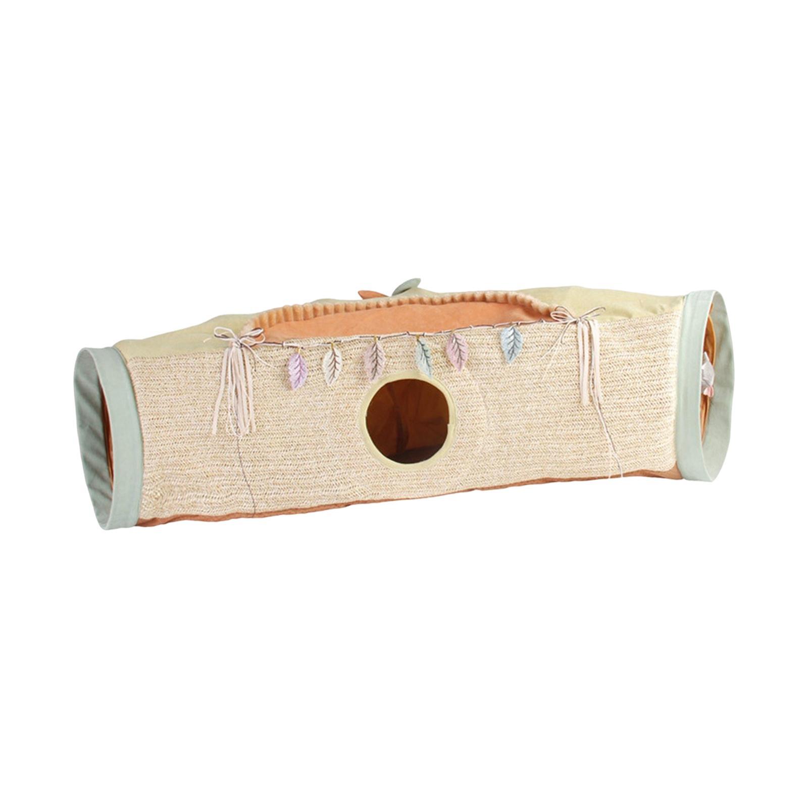 Collapsible Cat Tunnels Tube Maze Tubes Bed House Interactive Toys for Ferrets Kitten