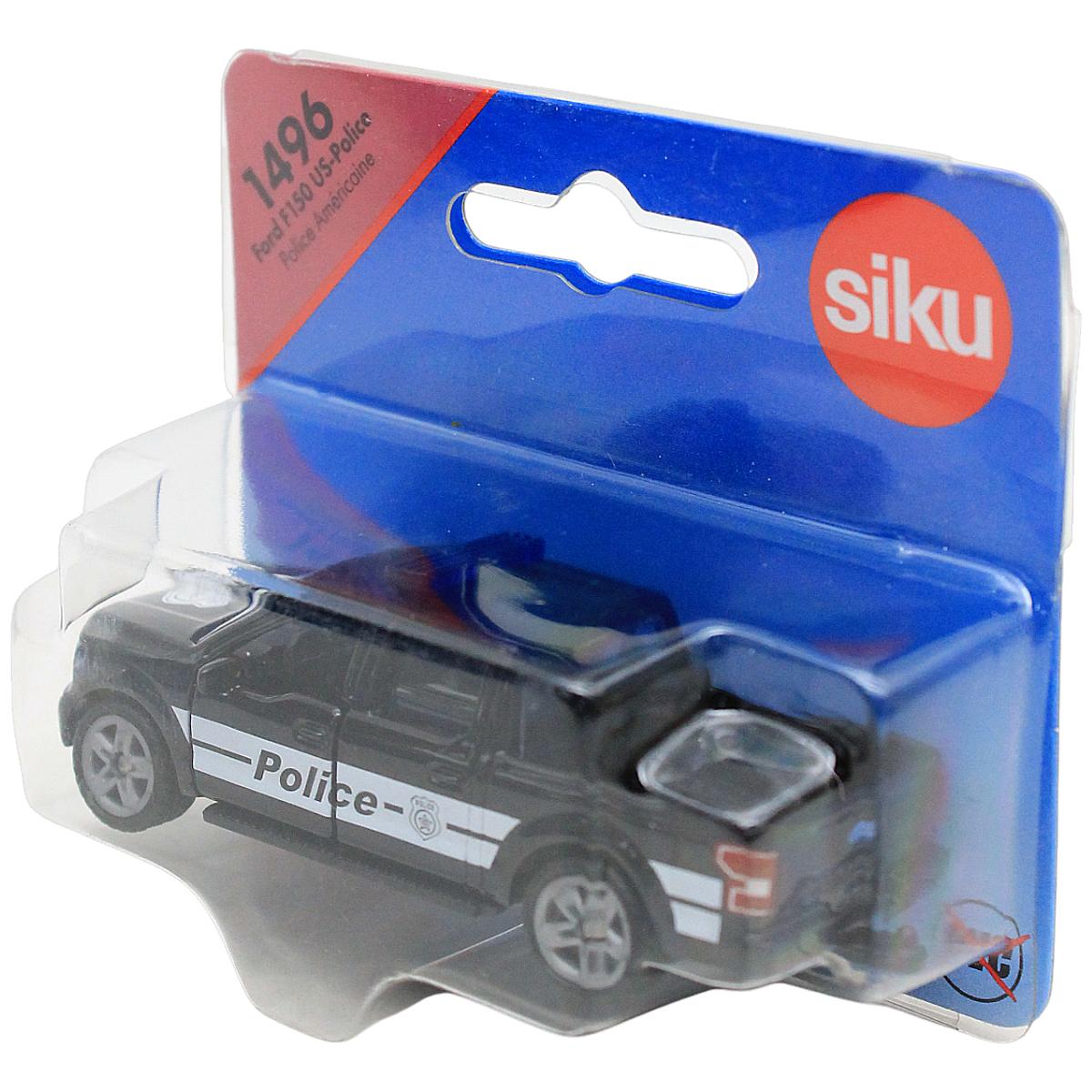 Đồ Chơi Mô Hình Xe Cảnh Sát Mỹ Ford F150 - Siku 1496