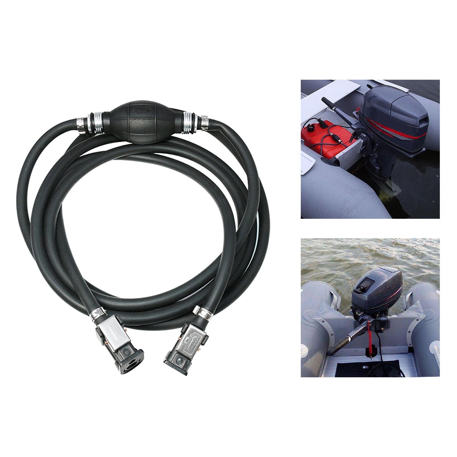 8mm Hand Pump 3.1M Spare Parts Boat Part Fuel Line Hose Assembly Fit for Yamaha Outboard