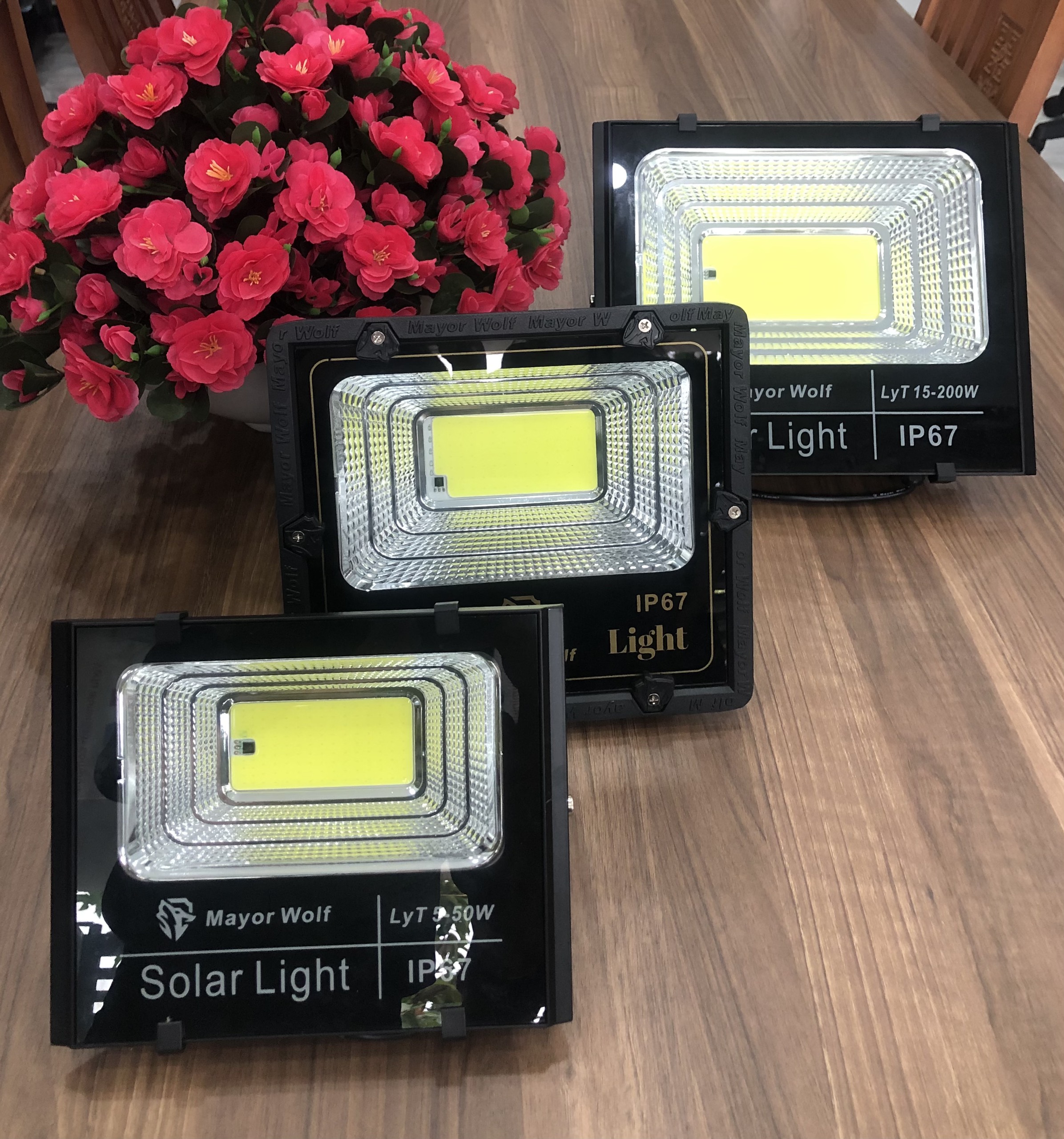 Đèn led năng lượng mặt trời NLP-50W