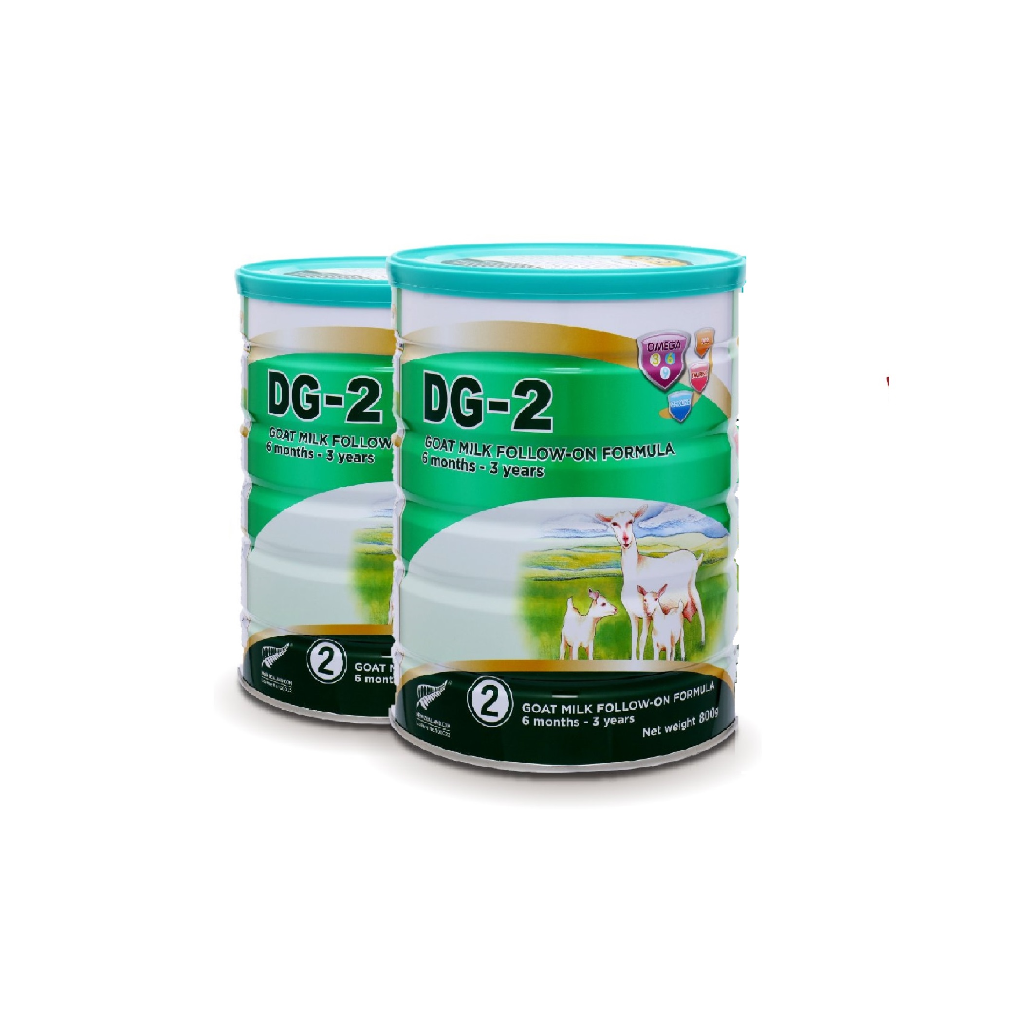 Combo 4 Lon Sữa Dê DG-2 800gr