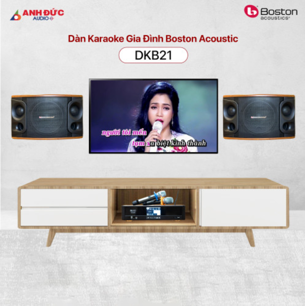 Dàn Karaoke Gia Đình BOSTON Acoustic DKB21 (2 Loa Boston Acoustics MD510 + 1 Amply Neko AK3500) - Hàng chính hãng, giá tốt