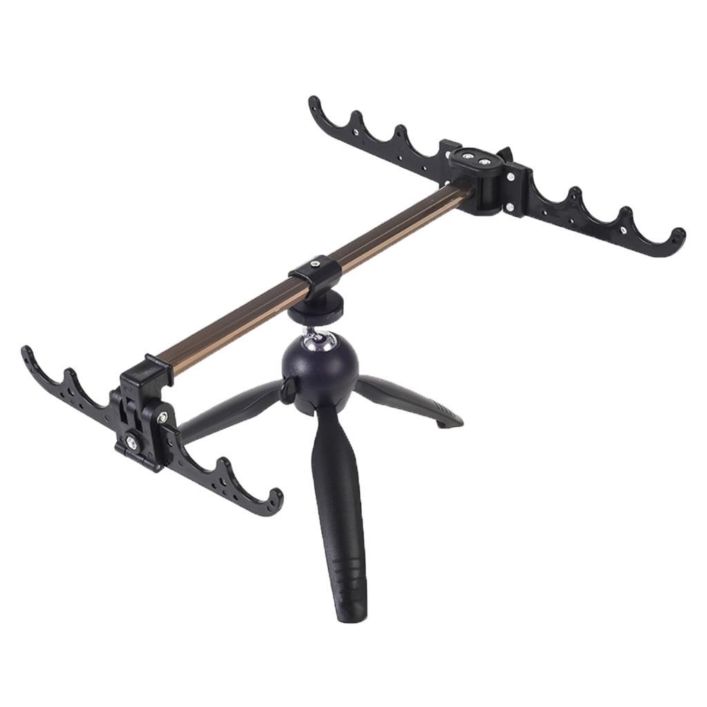 Portable Fishing Rod Holder Adjustable Lightweight Folding Ice Pole Mount