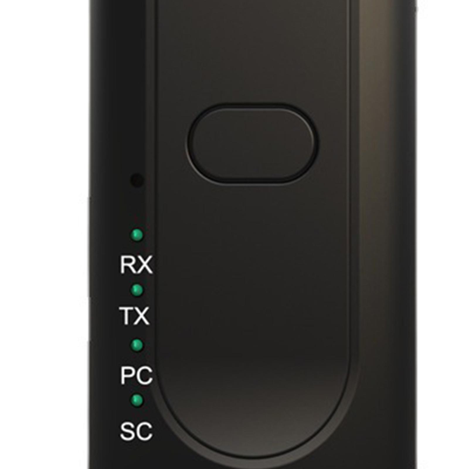 2- USB Bluetooth 5.1  Receiver  3.5mm AUX for Headphones