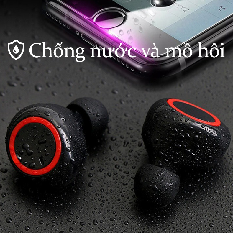 Tai Nghe Bluetooth Không Dây TWS Có Micro The Deosd TD - Hàng Chính Hãng