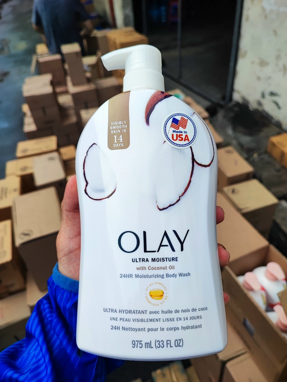 Sữa tắm Olay Fresh Outlast Body Wash - 975ml ( mẫu mới 2024)