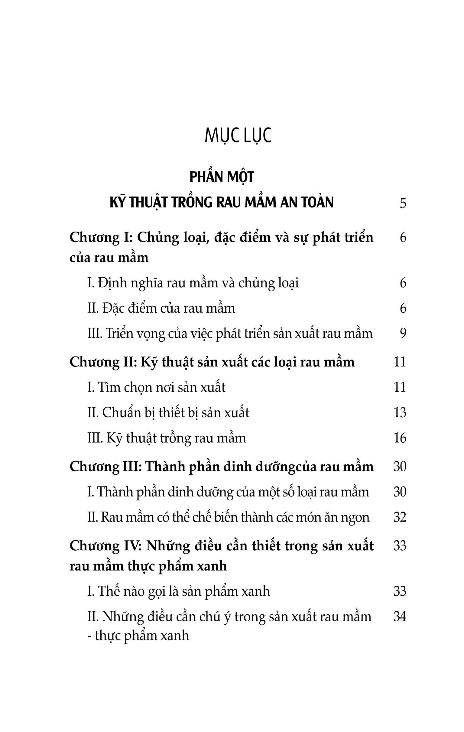 Nông Nghiệp Xanh, Sạch - Kỹ Thuật Trồng Rau Mầm