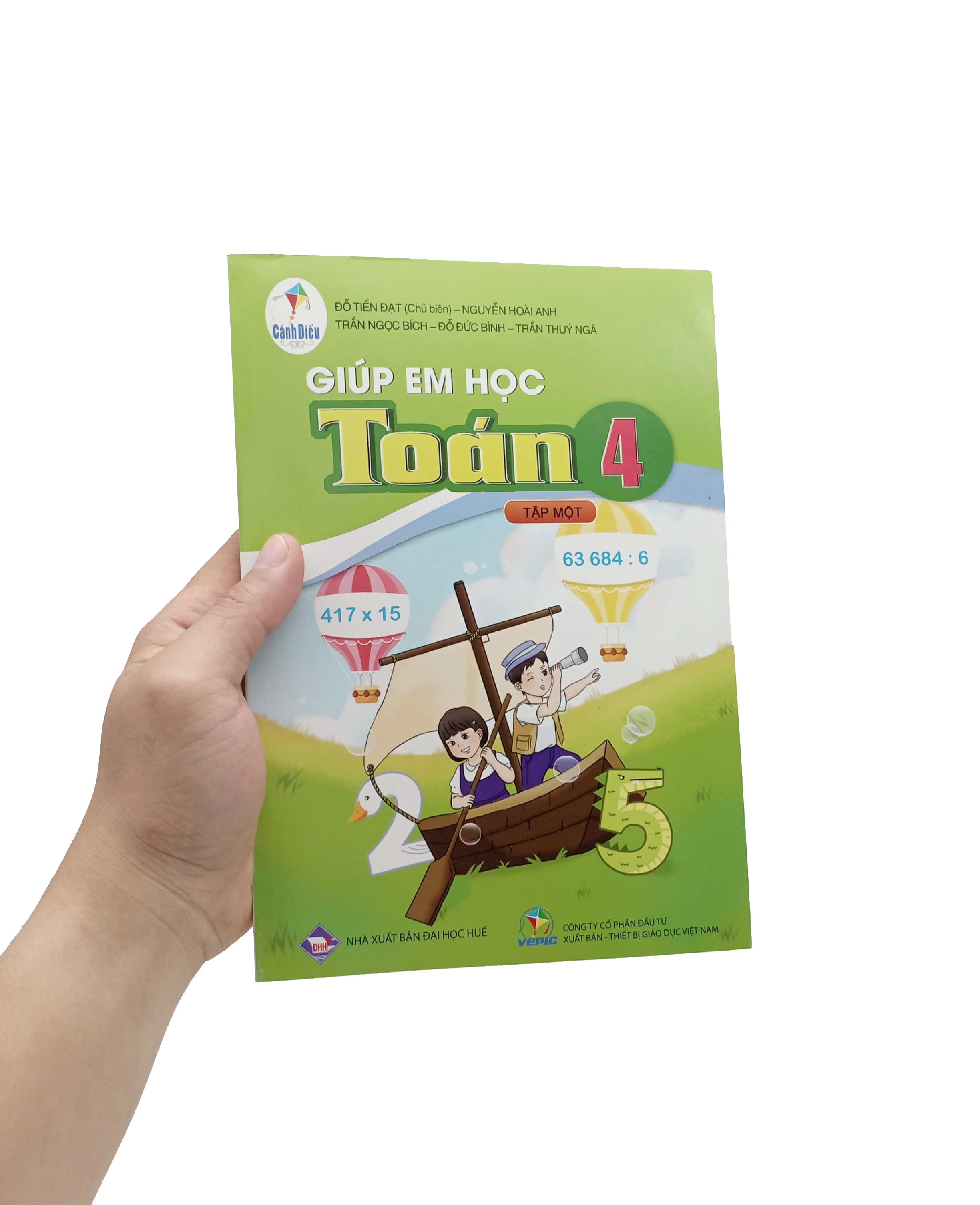 Hình ảnh Giúp Em Học Toán 4 - Tập 1 (Cánh Diều) (2023)