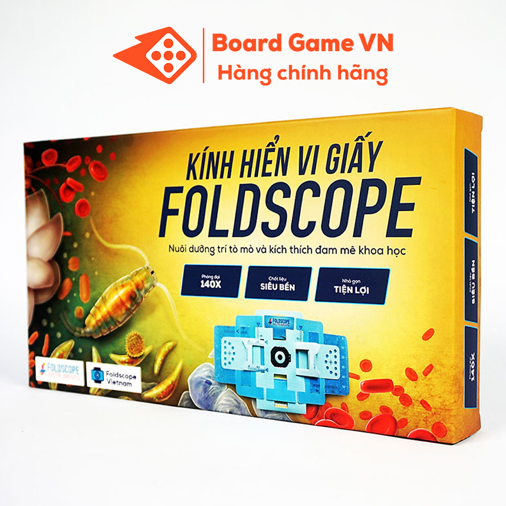 Kính Hiển Vi Giấy Foldscope - Khám phá vi thế giới diệu kỳ