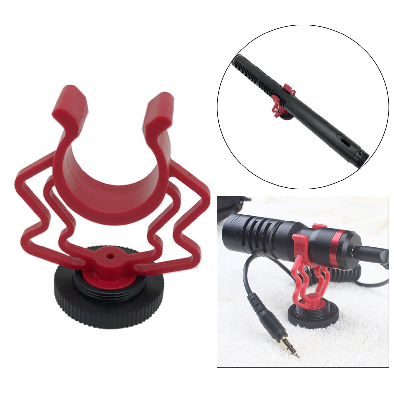 1 Piece Cold Shoe Mount Adapter Mic Bracket Durable Adapter for Video Phone
