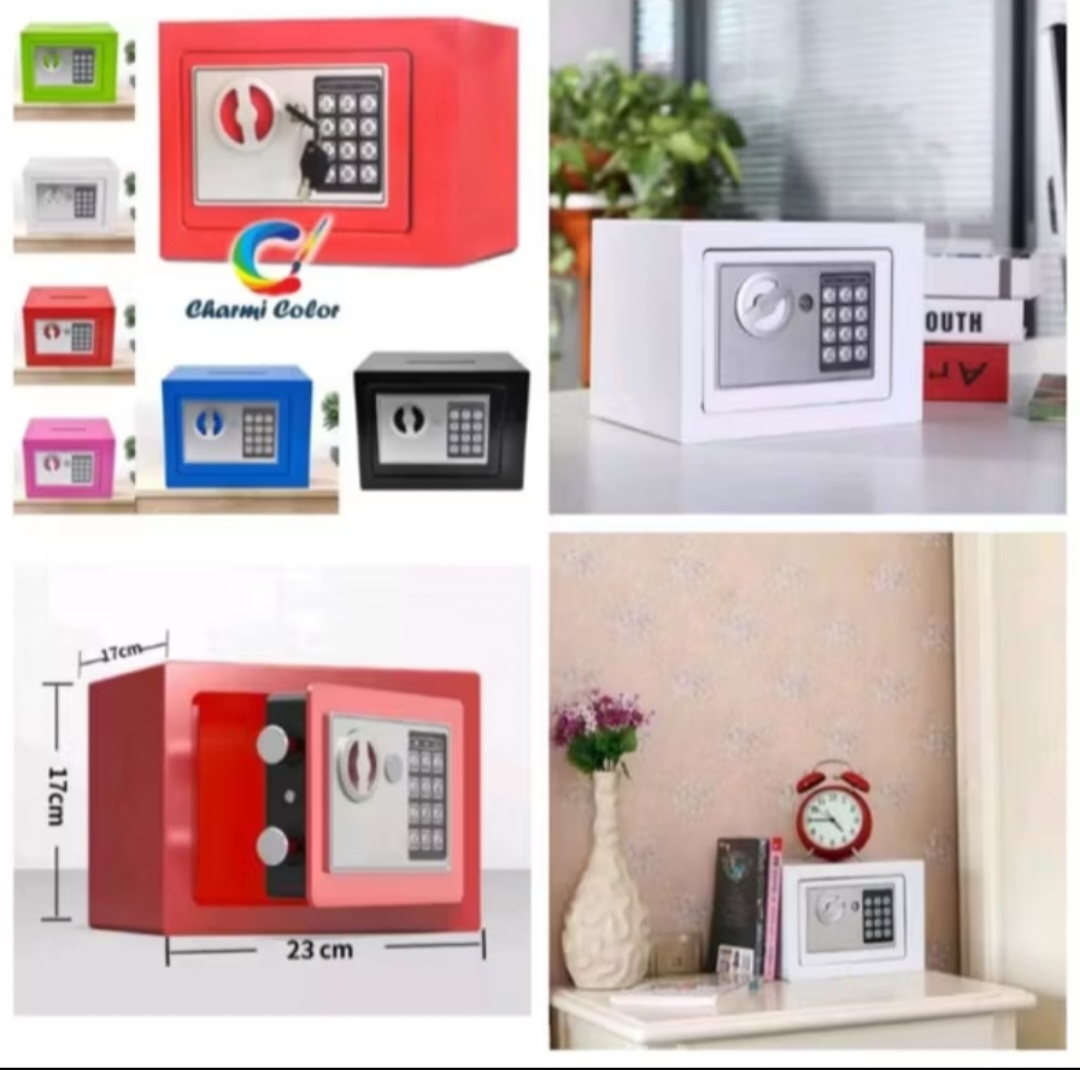 1 KÉT SẮT ĐIỆN TỬ MINI CÓ KHE BỎ TIỀN MẬT KHẨU CAO AN TOÀN