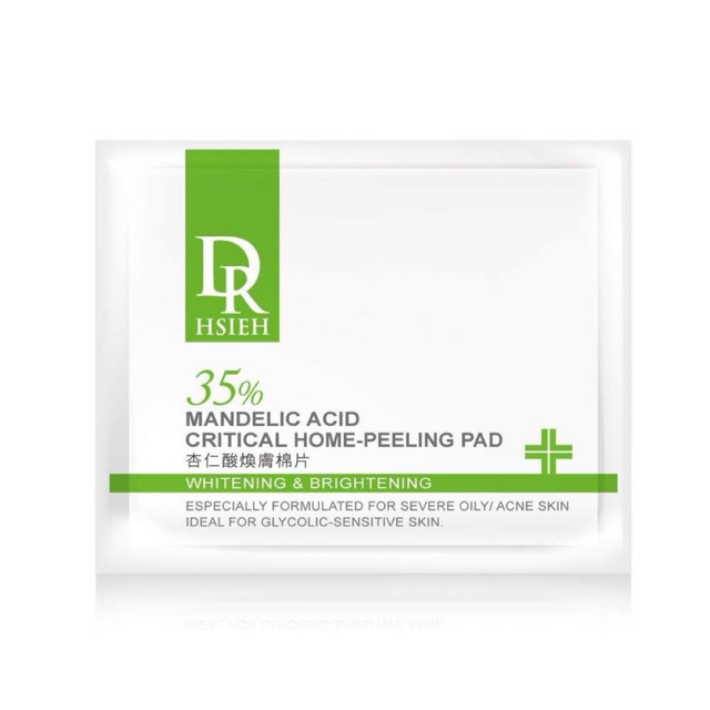 Miếng lẻ tẩy da chết hóa học peeling pad Dr Hsieh