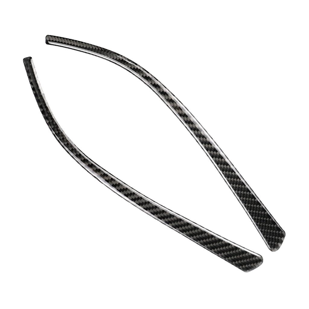 Carbon Fiber Rearview Mirror Strip Cover