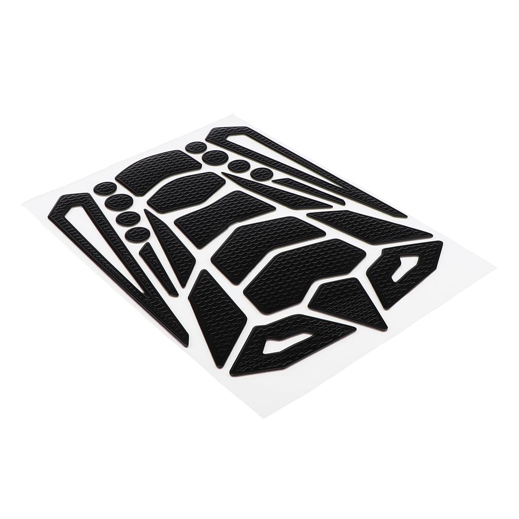 Motorcycle Reflective Sticker Gas Tank Protector Knee Fuel Side Grips Universal fits for Motorbikes
