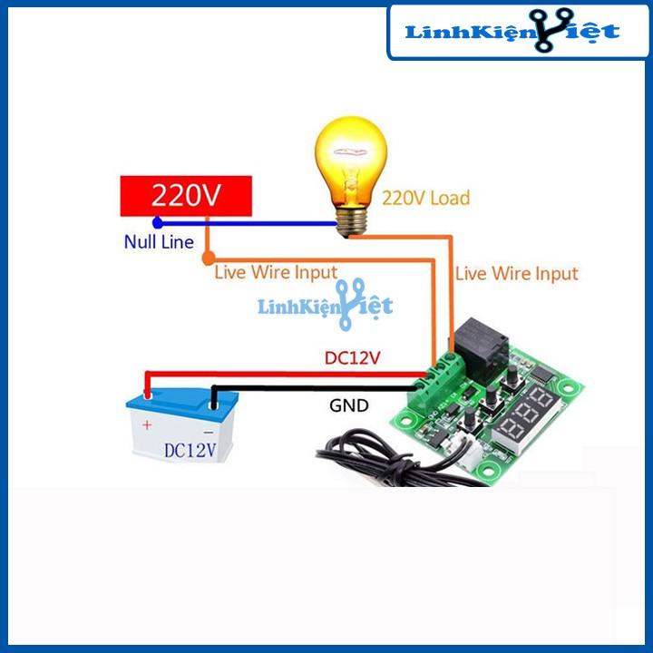 Module Khống Chế Nhiệt Độ W1209 Chất lượng