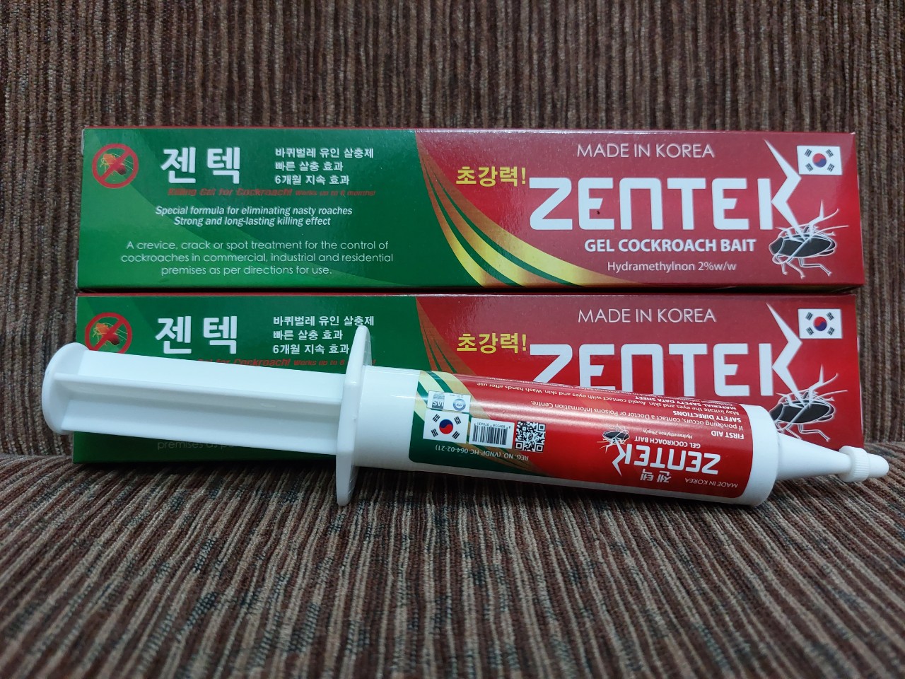 Gel diệt gián sinh học Hàn quốc ZENTEK (ống xilanh 35gr)