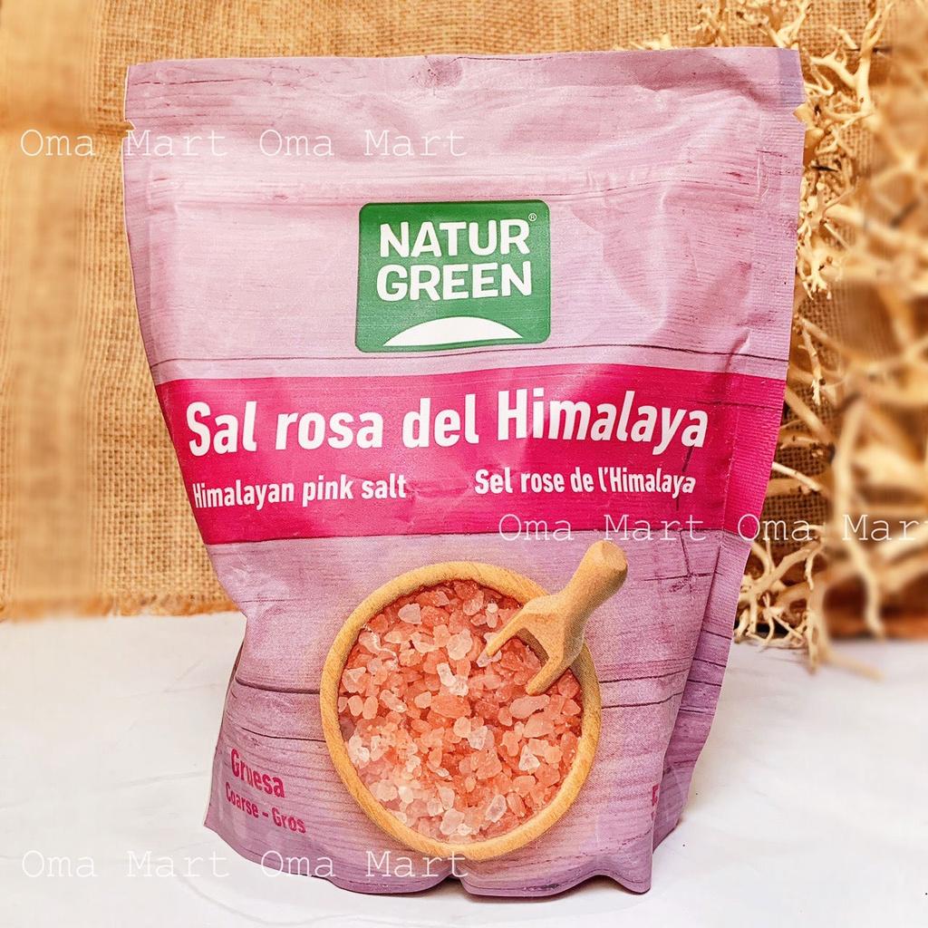 Muối hồng hymalaya Naturgreen dạng hạt 500g