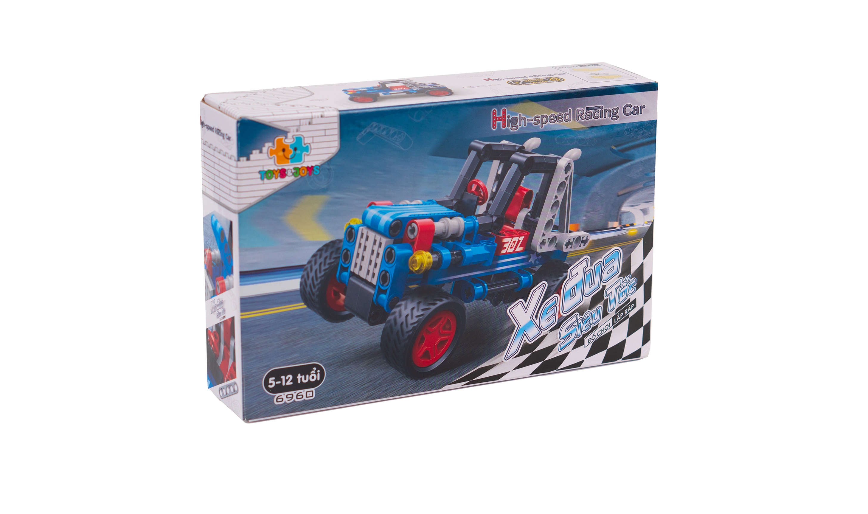 Đồ Chơi Lắp Ráp Toys &amp; Joys Chủ Đề Xe Đua (5-12 tuổi)