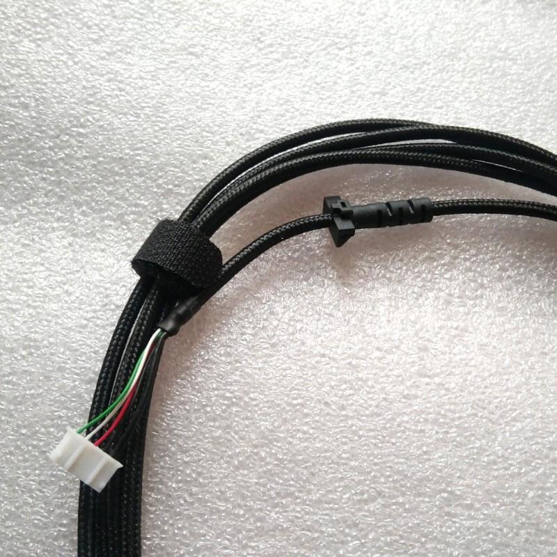 HSV Replacement Durable Nylon Braided USB Mouse Cable Mouse Lines for For logitech G403 hero Wired GPRO Wired G102 Mouse