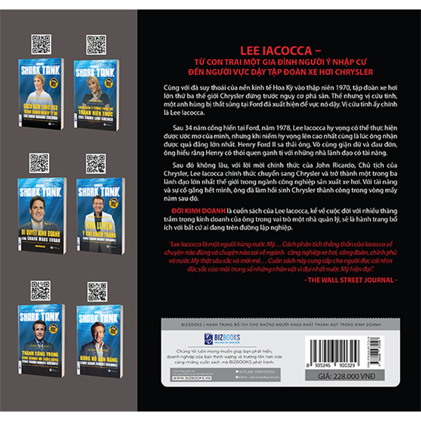 Sách Iacocca - Đời kinh doanh-Sách Kinh Tế Doanh Nhân