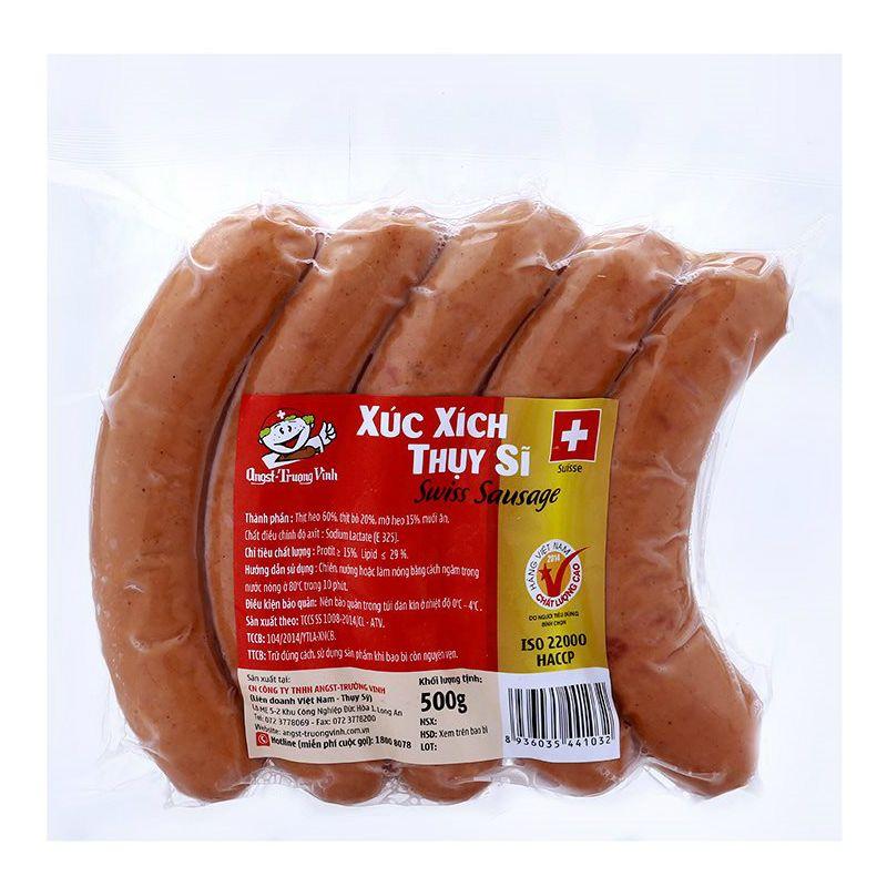 Xúc Xích Thụy Sĩ Trường Vinh Gói 500G – 8936035441032