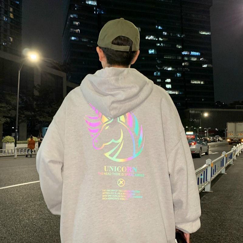 Áo Hoodie Nỉ Nam Nữ From Rộng Unisex In Dạ Quang Phát Sáng Cực Hot Chất Nỉ Ngoại Dày Dặn (unlcoin)