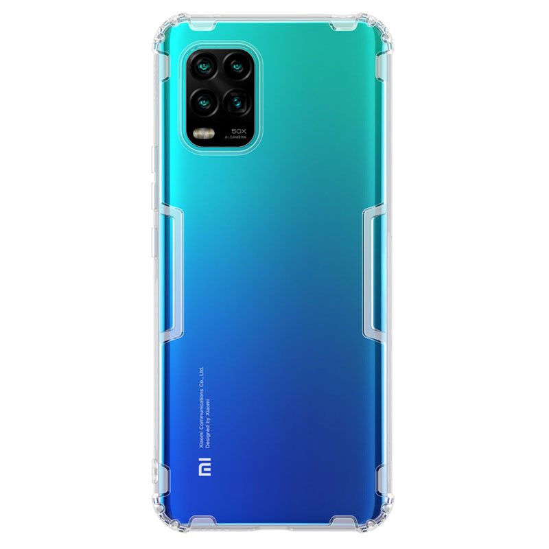 Ốp lưng cho Xiaomi Mi 10 Lite TPU trong Nillkin NATURE - Hàng Nhập Khẩu