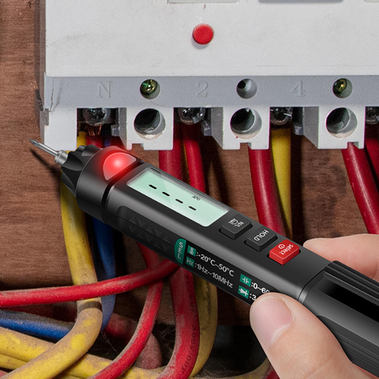 Multimeter Tester 6000 Counts AC/DC Voltage Meter Pen