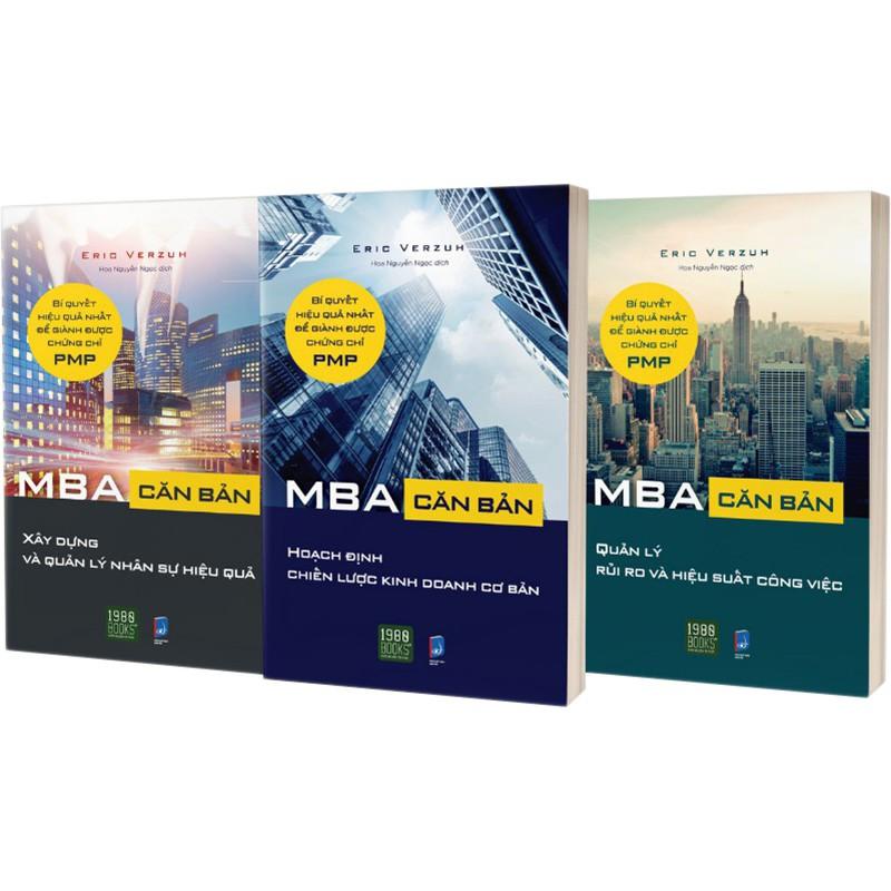 Sách  Bộ Combo 3 Tập MBA Căn Bản - BẢN QUYỀN