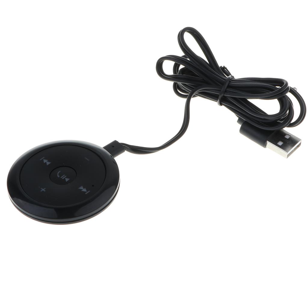 Wireless Bluetooth4.2 Music Receiver 3.5mm Adapter Handsfree Car AUX Speaker