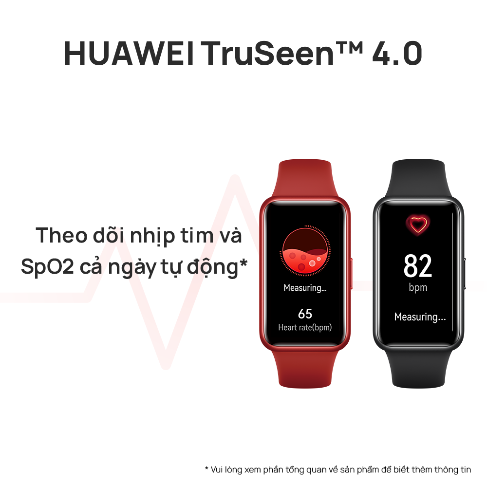 Vòng đeo tay HUAWEI Band 7 | Thiết kế siêu mỏng | SpO2 tự động | Pin đến 2 tuần | Hàng Chính Hãng