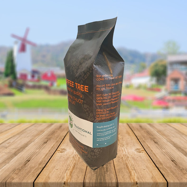 Coffee Tree truyền thống số 1 đậm đà, gu mạnh - Cà phê hạt nguyên chất 100%