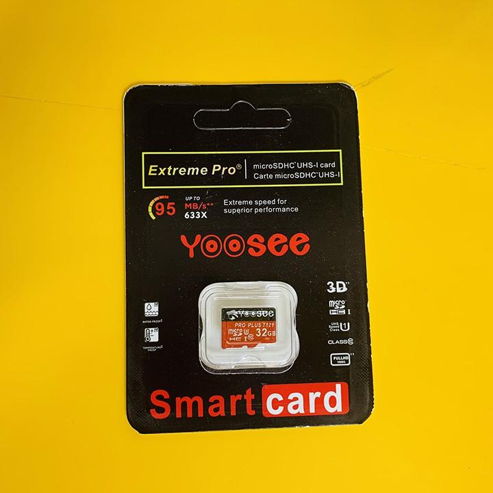 Thẻ Nhớ 64GB 32GB YOOSEE  MicroSDHC Ultra Class 10 Chuyên Dụng Camera Tương Thích Nhiều Thiết Bị BẢO HÀNH 60 THÁNG