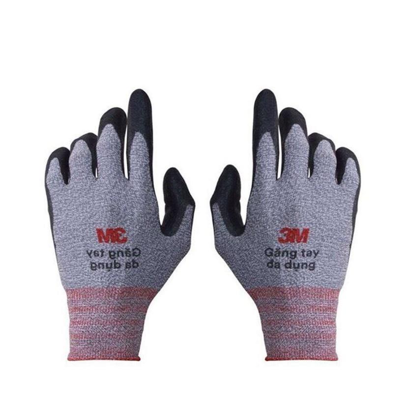 Găng tay đa dụng 3M GTDD - Size M Màu Xám - 3M Long Vu