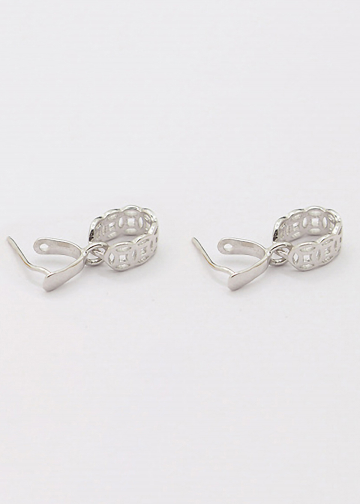 Combo 2 cái charm bạc khoen móc mặt phật, mặt tỳ hưu hình kim tiền - Ngọc Quý Gemstones