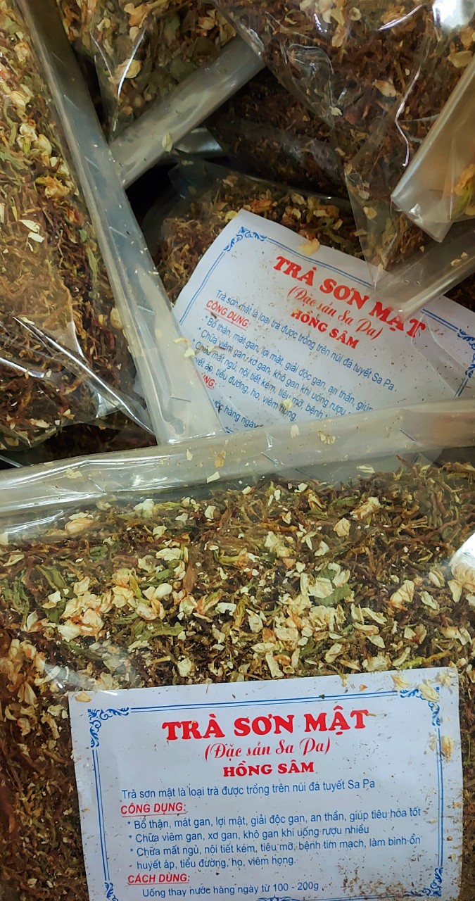 Đặc Sản Kon Tum - Trà Sơn Mật Hồng Sâm Hỗ Trợ Giấc Ngủ, Giảm Căng Thẳng Stress Và Lo Lắng - OCOP 3 Sao