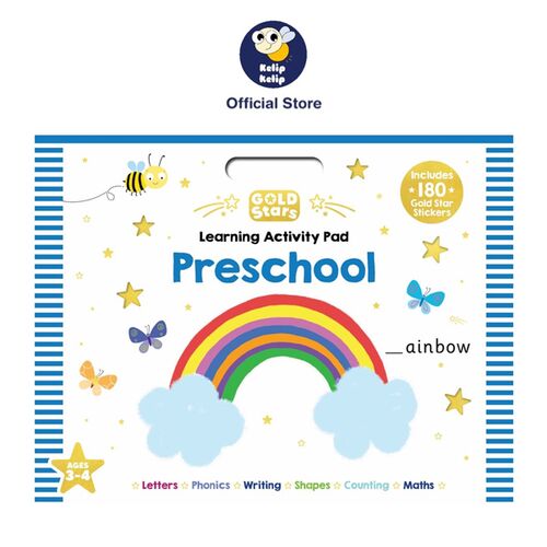 Gold Stars Giant Educational Pad Book