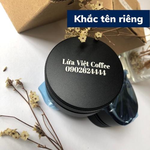 OCD Tamper nén cafe inox cao cấp 58mm dụng cụ pha chế cà phê Espresso Arabica 3 lưỡi đường kính 51-53-58mm