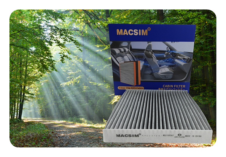 Lọc gió điều hòa cao cấp Macsim N95 xe ô tô Honda HRV -2015  (mã MS21003a1)