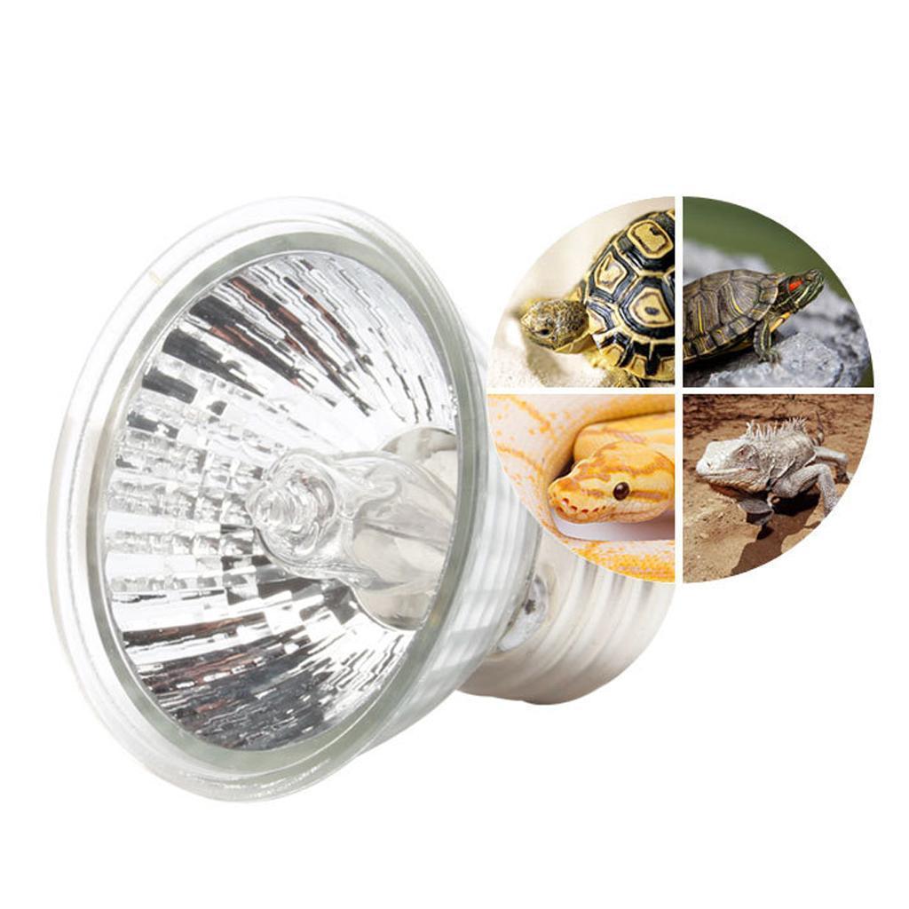 2pcs 50W E27 UVA+UVB Light Bulb Reptile Pet Terrarium Brooder Heater Lamp